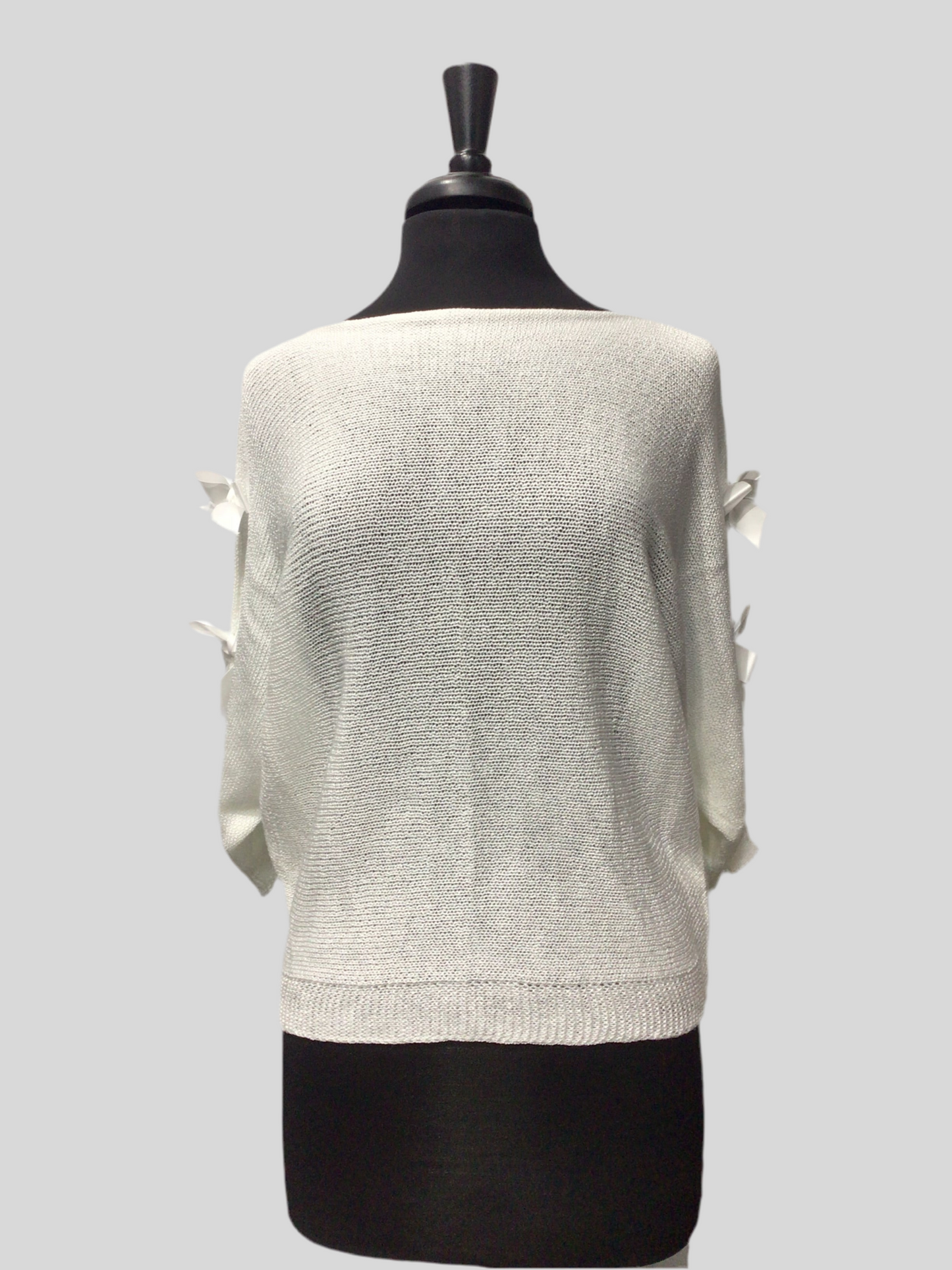 Italian Knit Top with Bows (in 4 colors)
