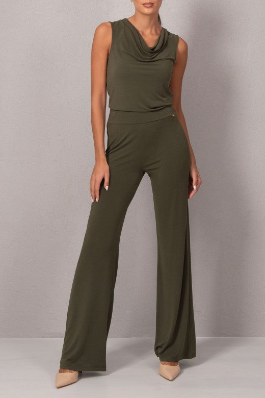 Lightweight Knit Palazzo Pants