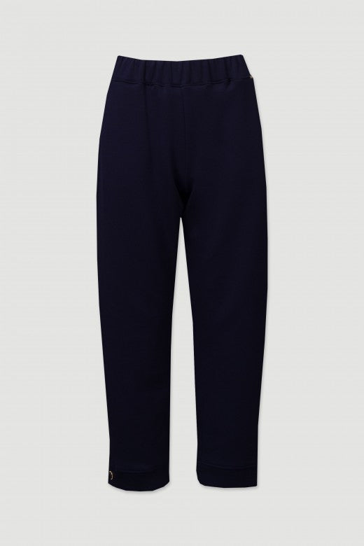 Button Ankle Side Pocket Jogger