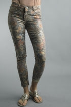 Reversible Muted Printed and Khaki Pants