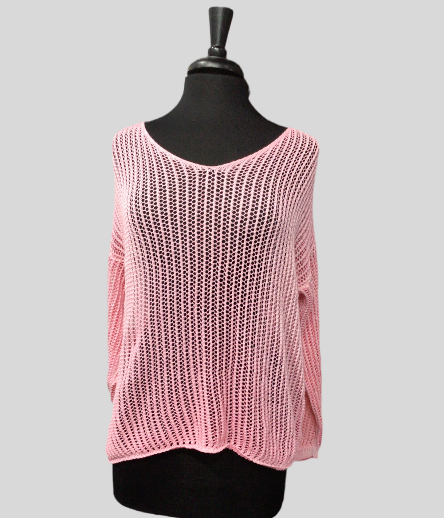 Italian Open Knit Top (in 6 colors)