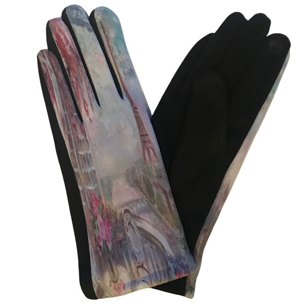 Art Design Touch Screen Gloves