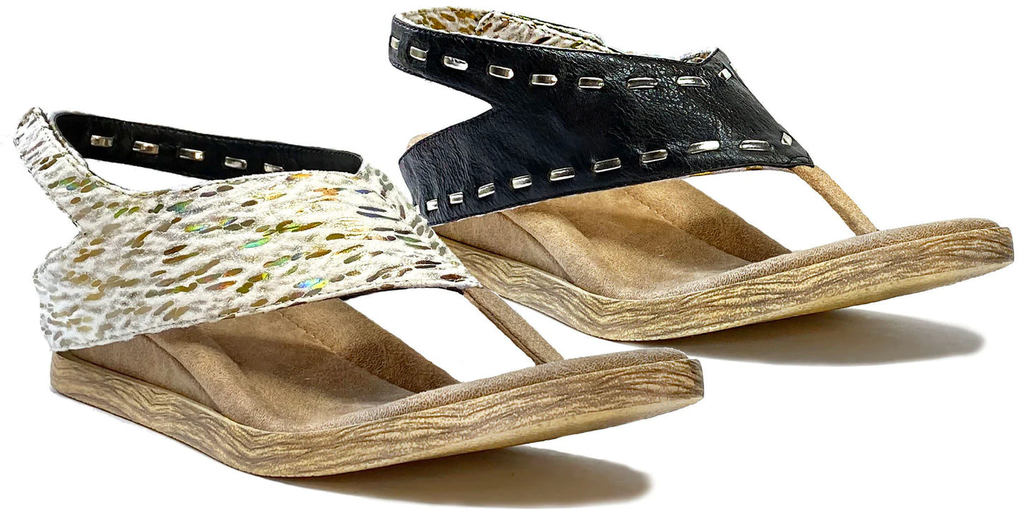 Slingback Reversible Sandals