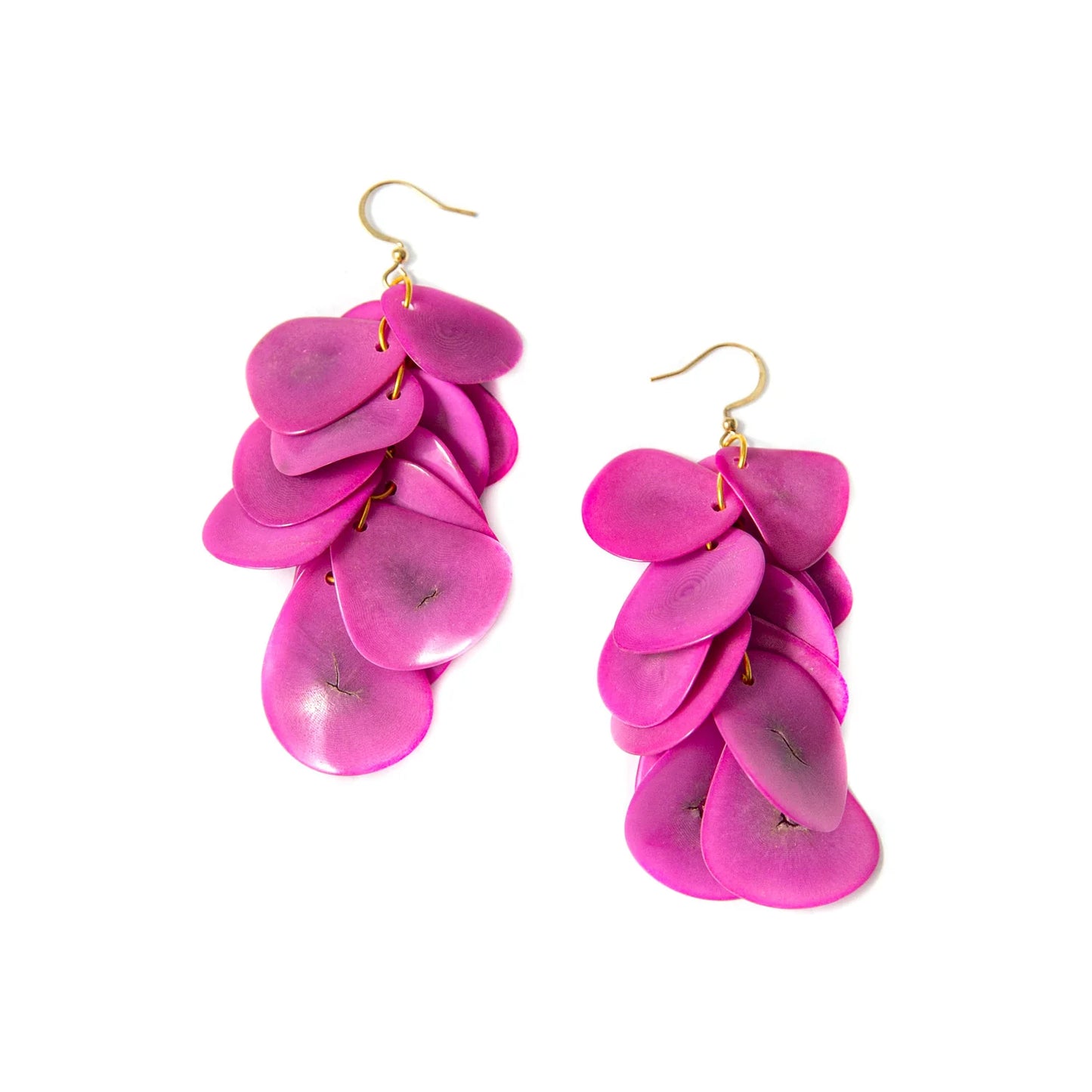 Handcrafted Multi Color Drop Earrings