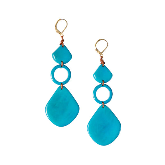 Elongated Geometric Earrings