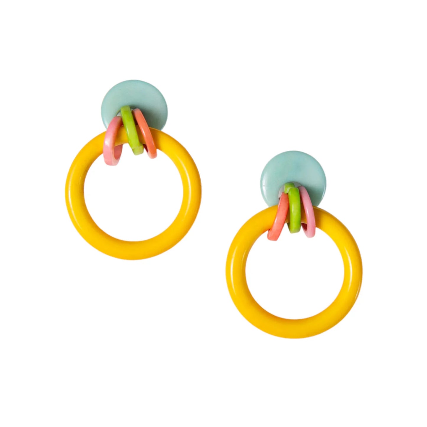 Open Circle Earrings