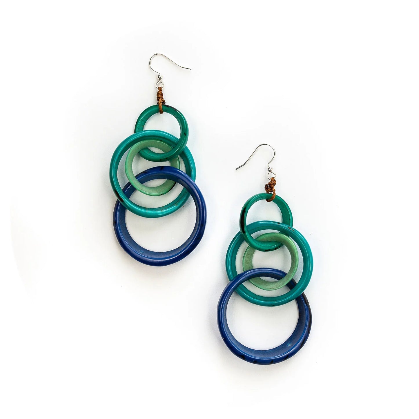 Hoops Inside Hoops Organic Earrings