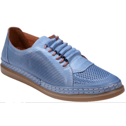 Laser Cut Leather Walking Shoes (in 3 colors)