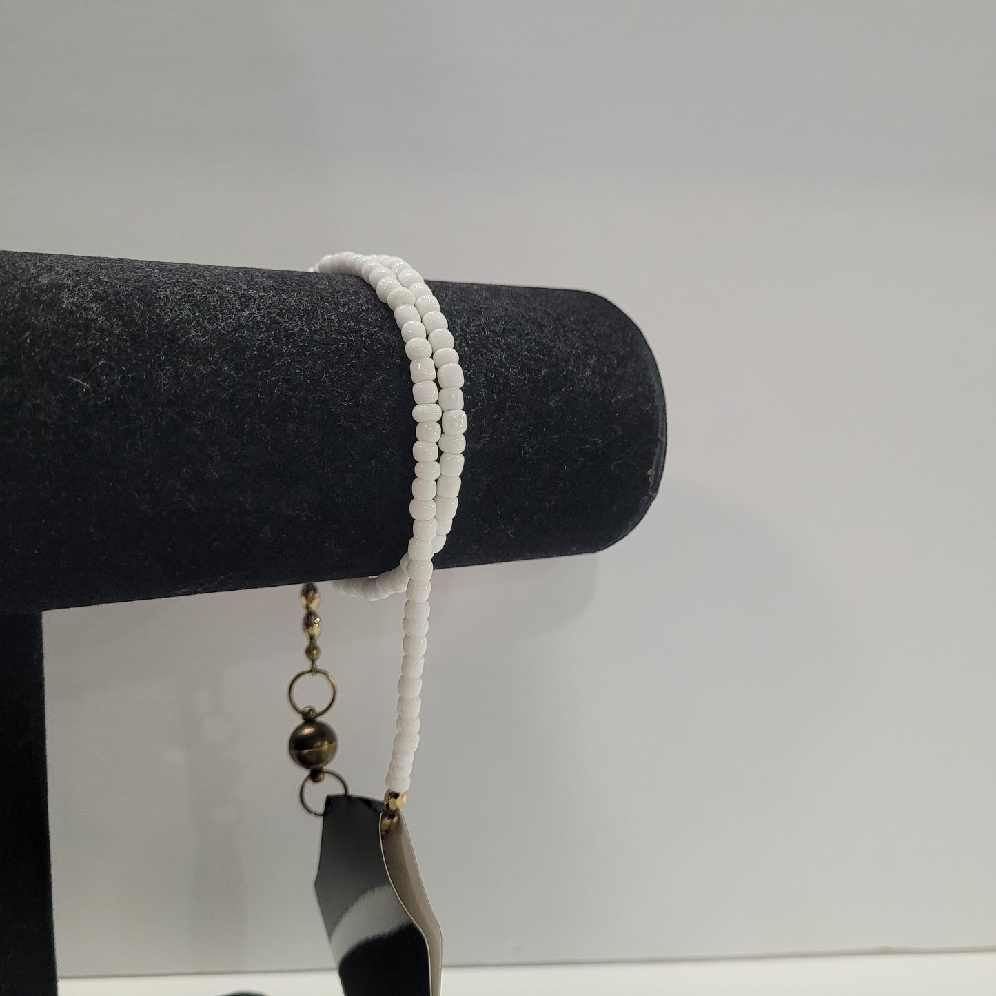 Double Strand White Bracelet