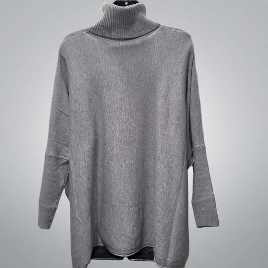 Oversized Soft Knit Poncho Sweater Top