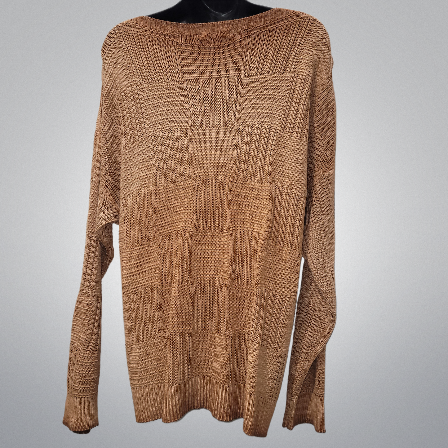 Italian Blocked Knit Sweater (in 4 colors)