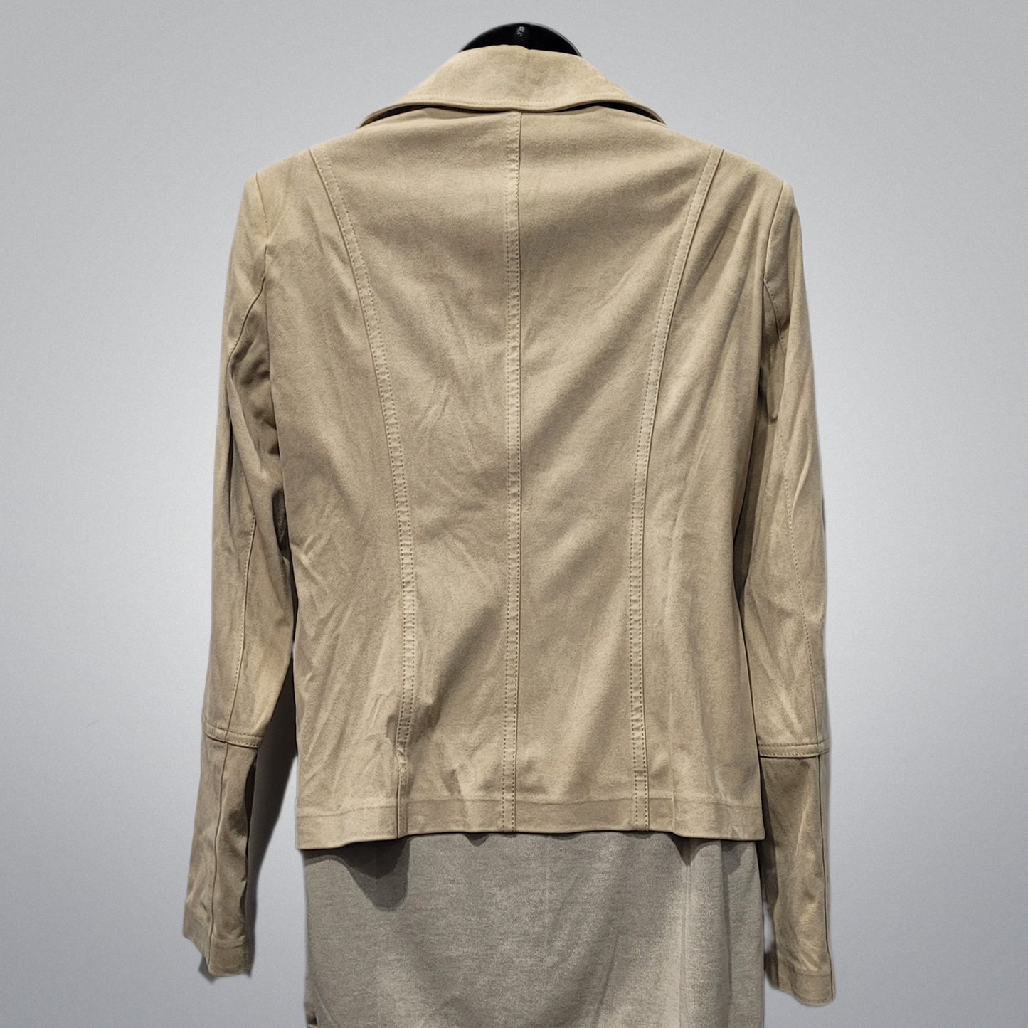 Metal Embellished Gold Jacket