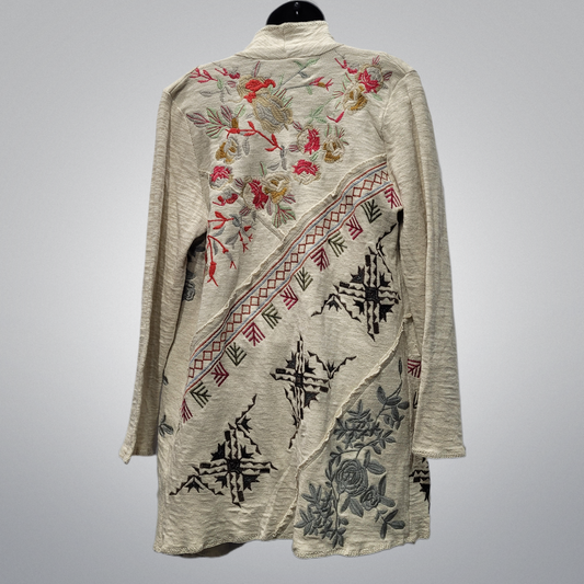 Embroidered Elegant Cardigan