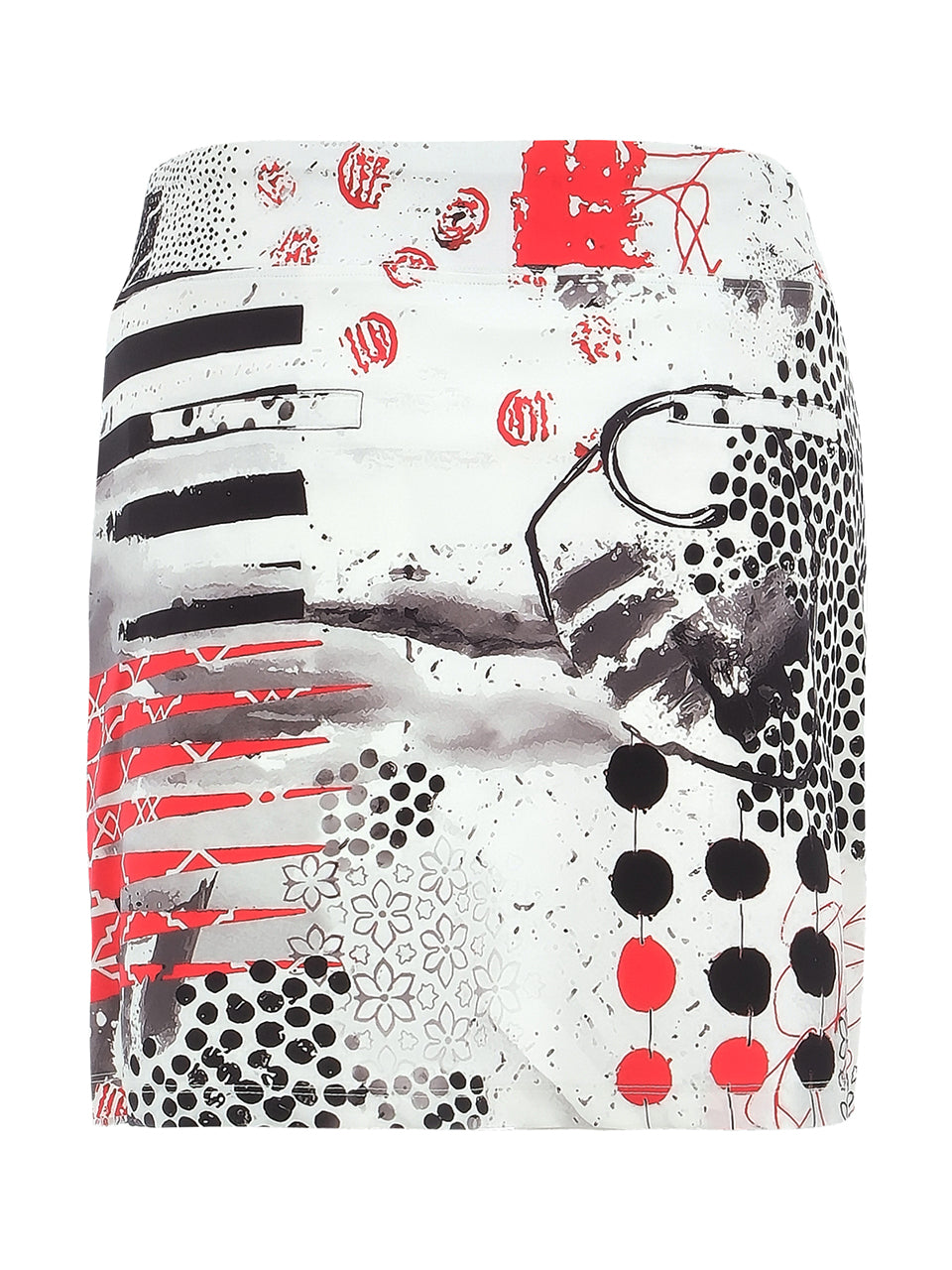 Collage Print Skort - Sportswear (Golf/Tennis/Pickleball)