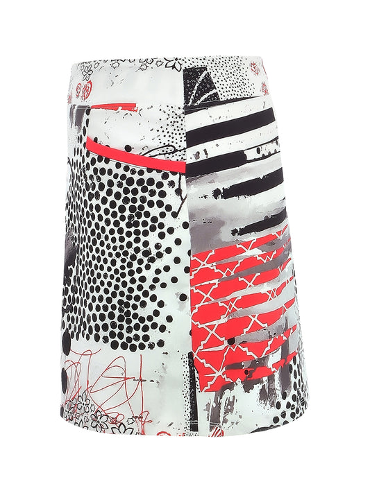 Collage Print Skort - Sportswear (Golf/Tennis/Pickleball)