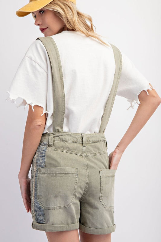 Safari Shorts with Detachable Suspenders