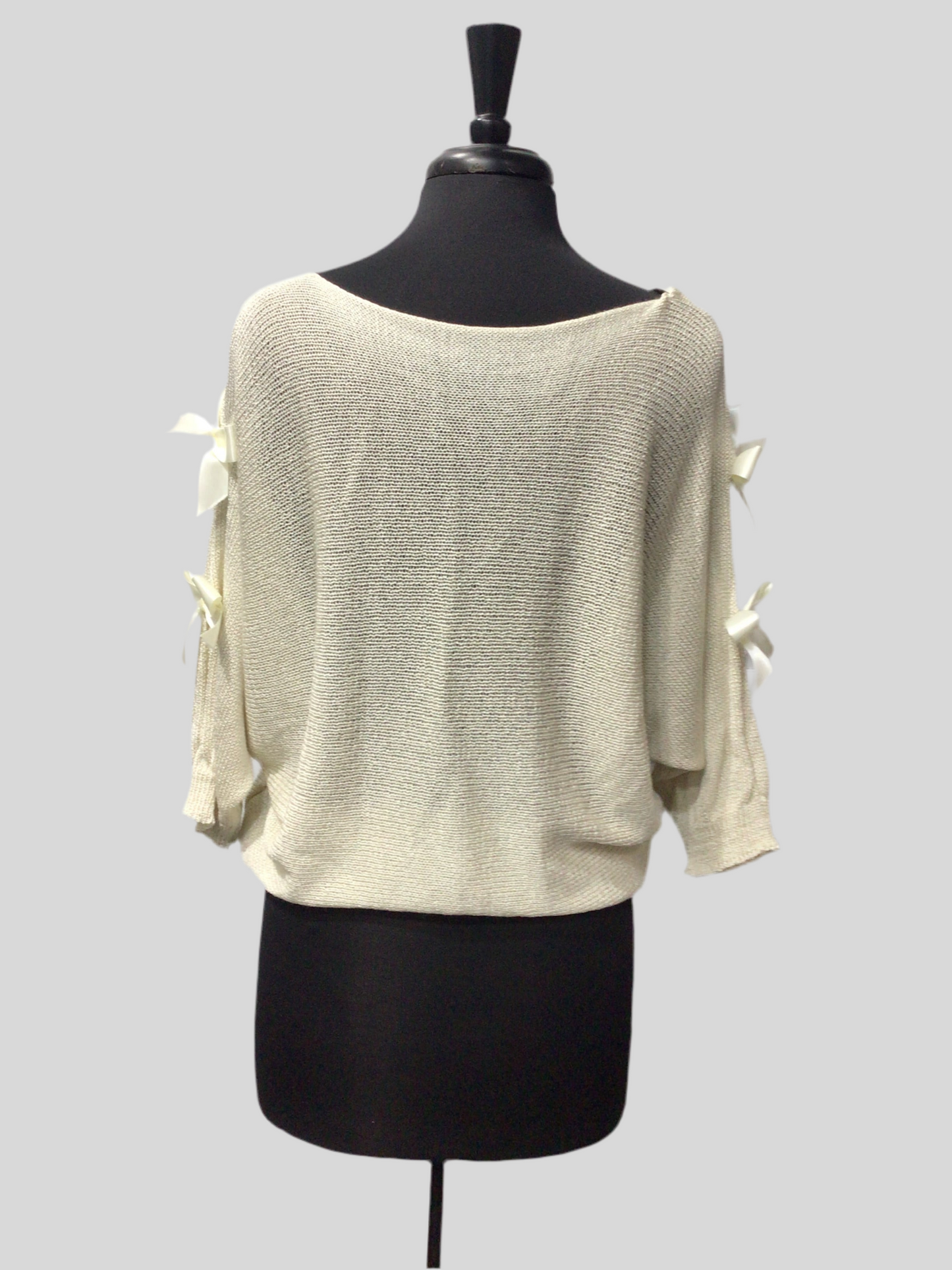 Italian Knit Top with Bows (in 4 colors)