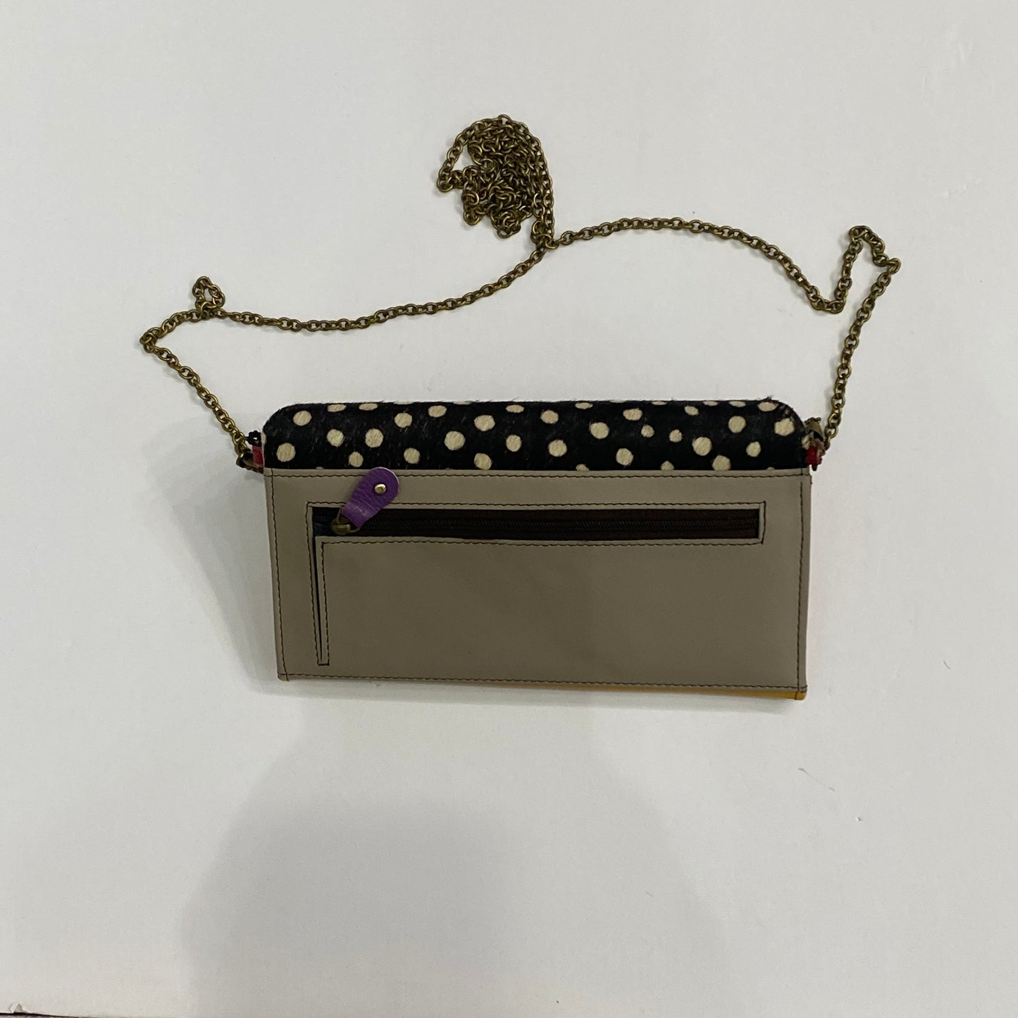 Leather Crossbody Wallet Purse