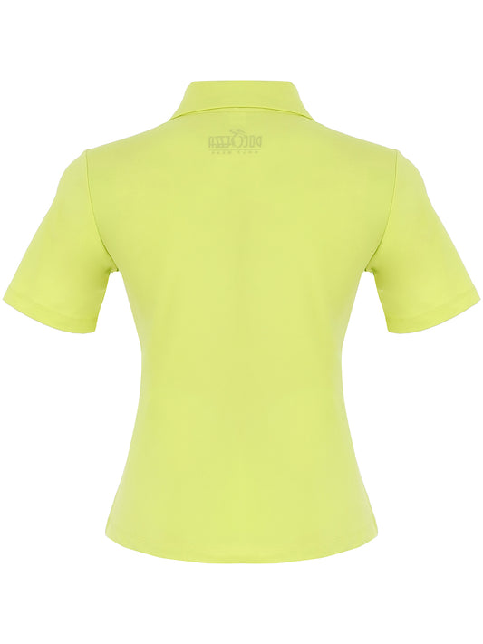 Turquoise Zip Polo - Sportswear (Golf/Tennis/Pickleball)
