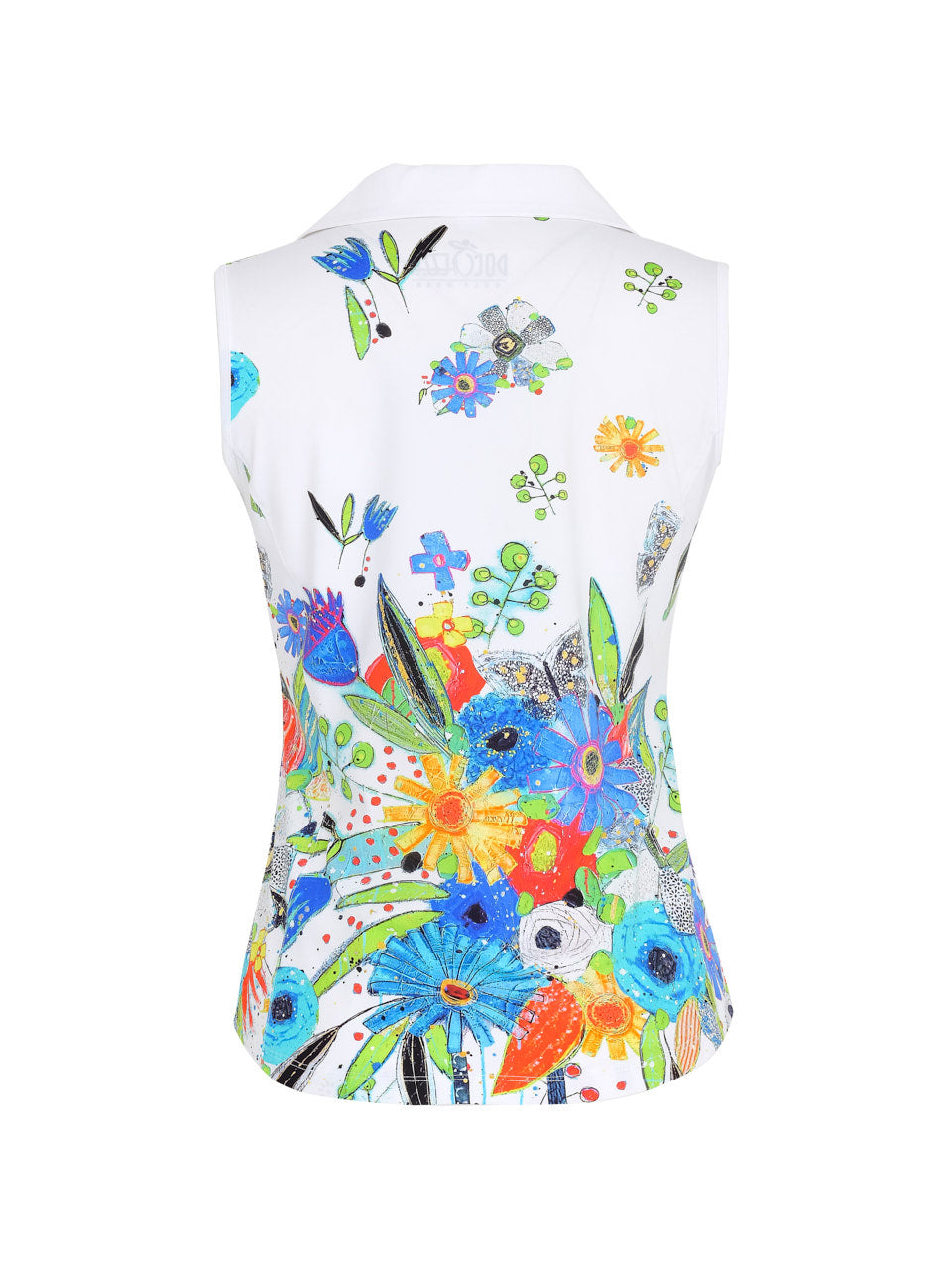 Bloom Back Sleeveless Polo - Sportswear (Golf/Tennis/Pickleball)
