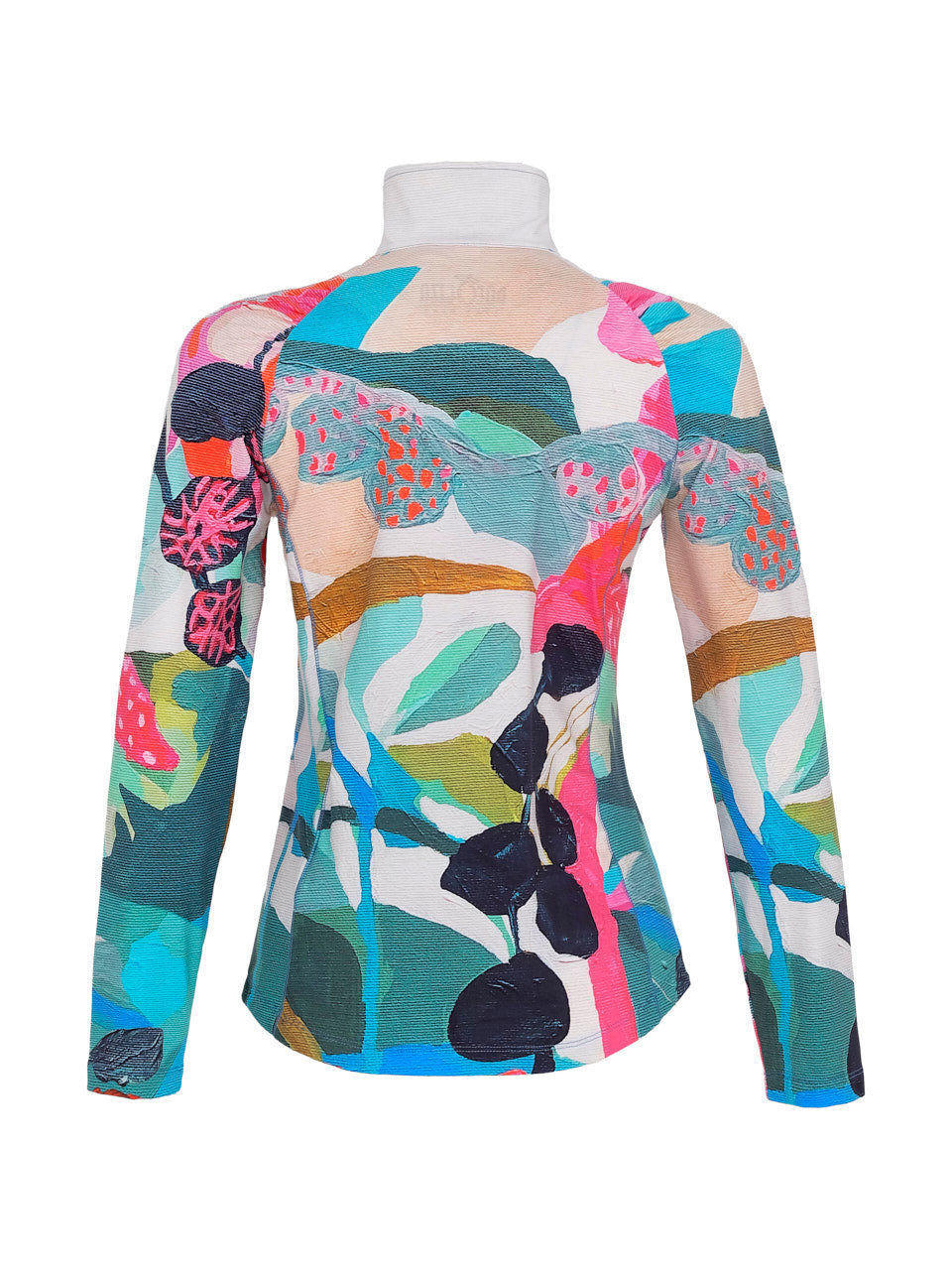 Colorful Brushstroke Print Jacket (Golf/Tennis/Pickleball)