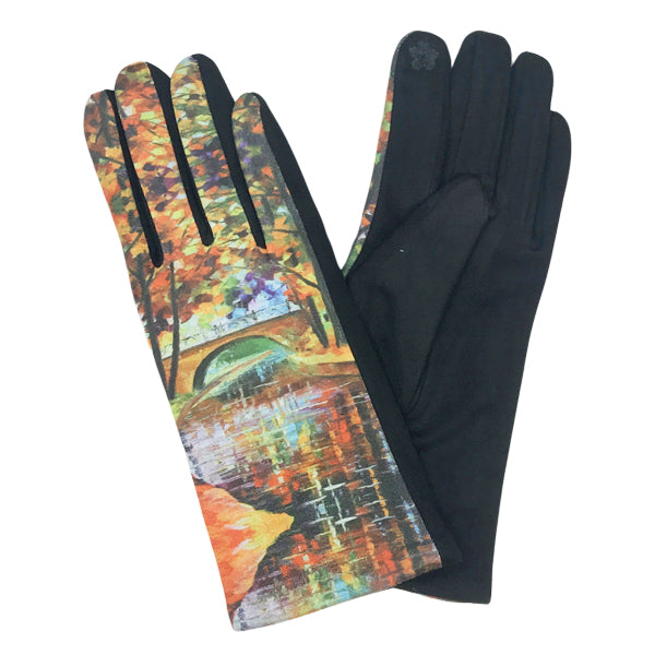 Art Design Touch Screen Gloves
