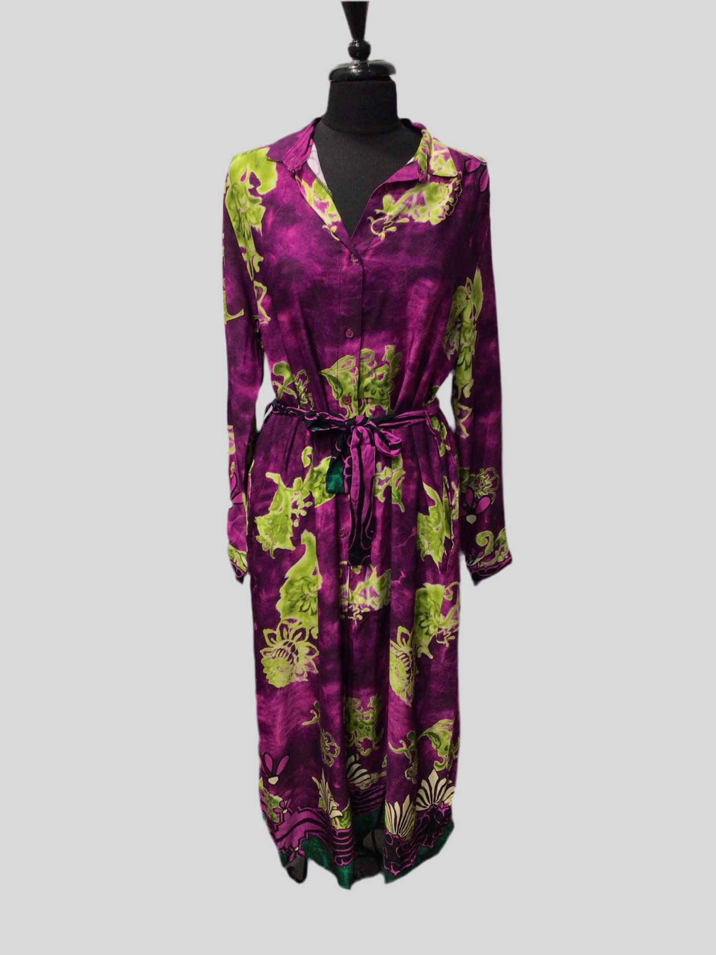 Italian Sash Belt Dress