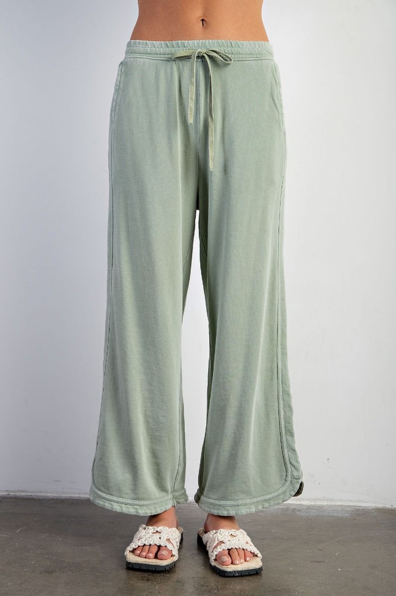 Mineral Wash Comfy Pants (in 4 colors)