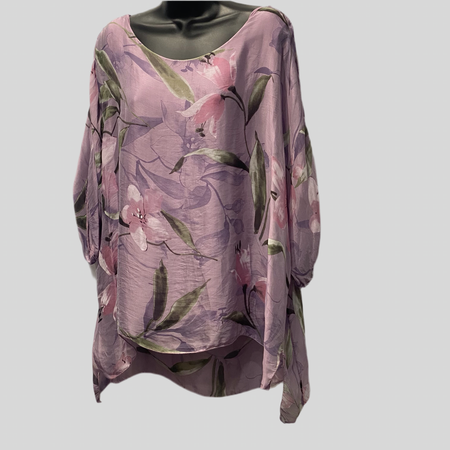 Layered Blouse With Sequins