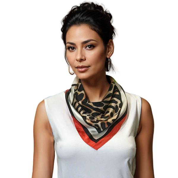 Square Satin Neck, Head and Purse Scarves