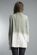 Asymmetrical Side Button Coat