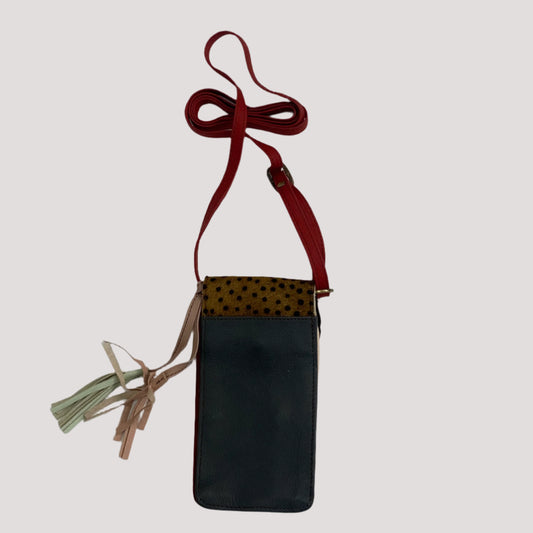 Leather Phone Pouch With Back Slot