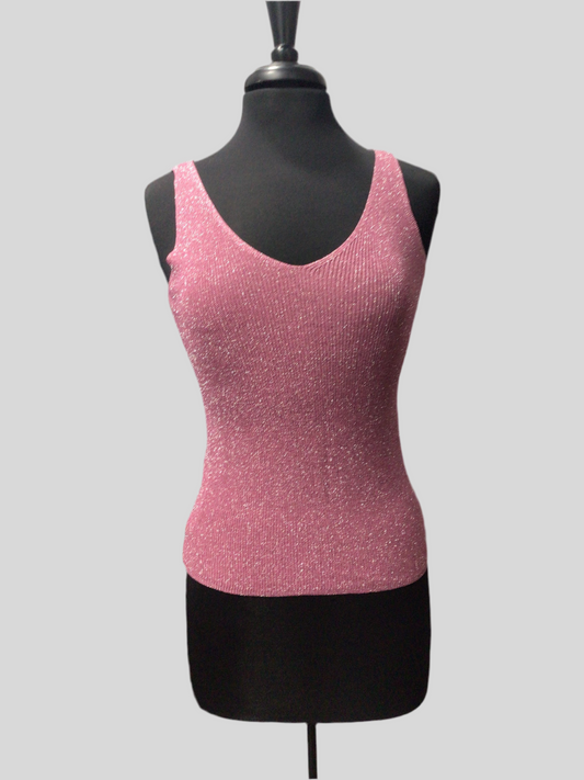Soft Shimmer Tank Top