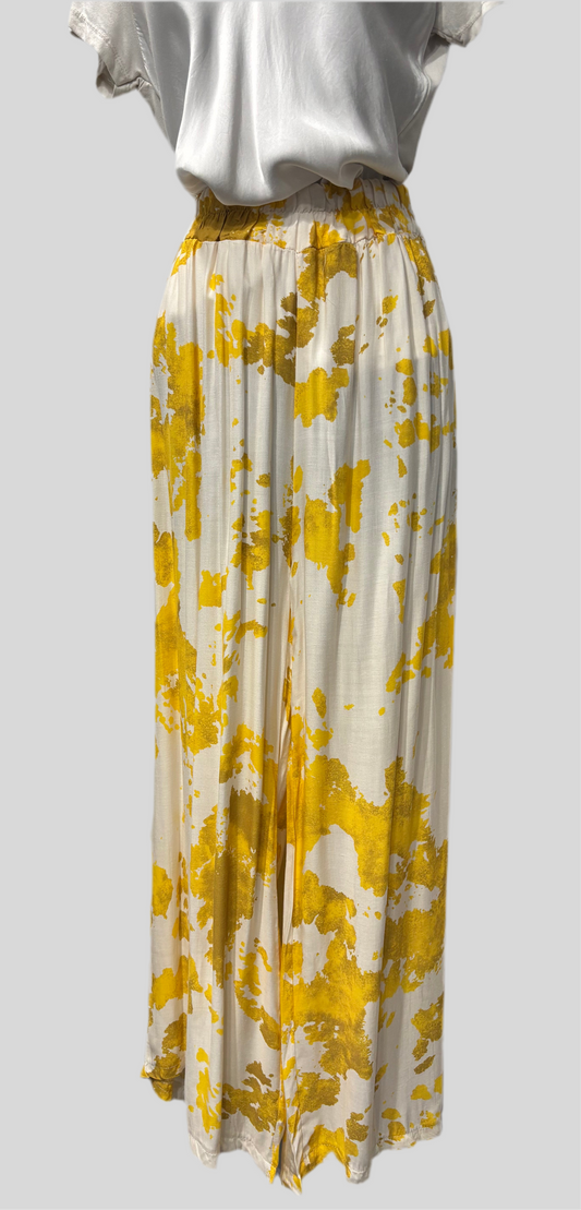 Italian Cow Print Pants