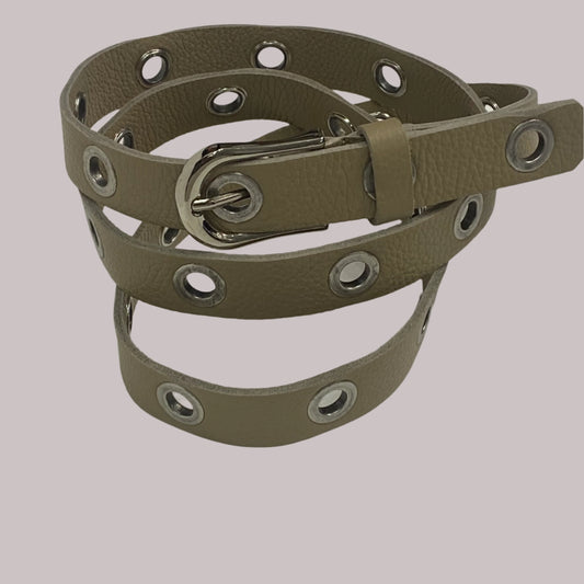 Italian Leather Adjustable Belt (In 3 Colors)