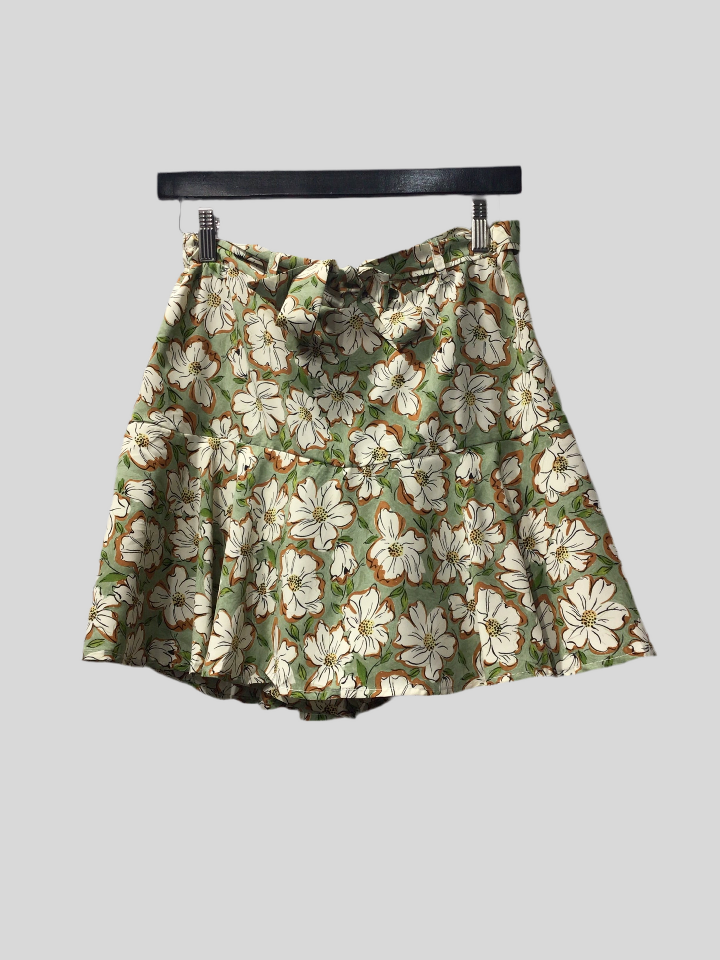 Flower Ruffle Skort