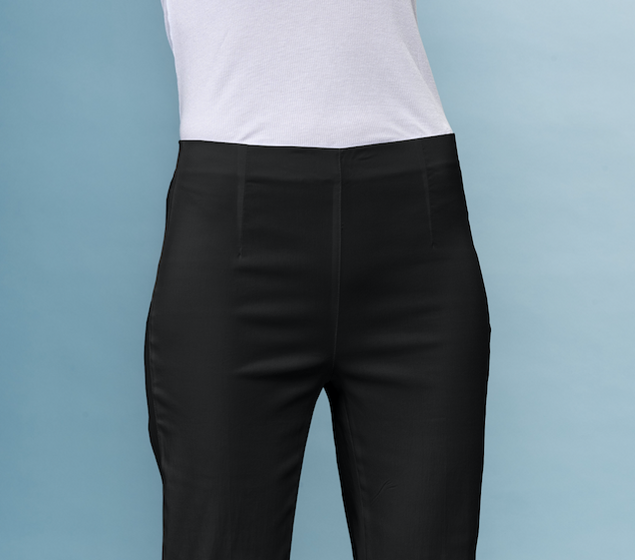 Button Side Trimmed Solid Capris (in 6 colors)