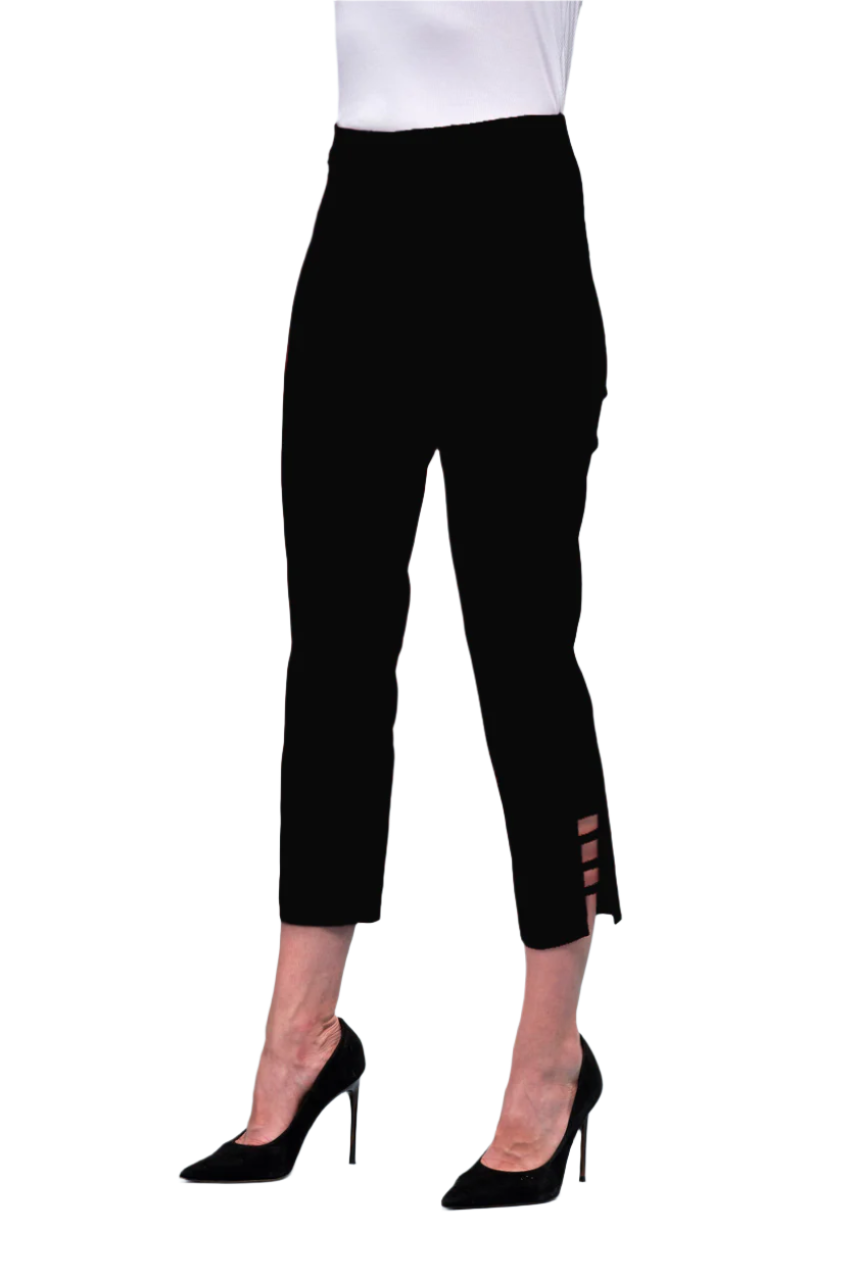 Ankle Cut Out Designed Capris