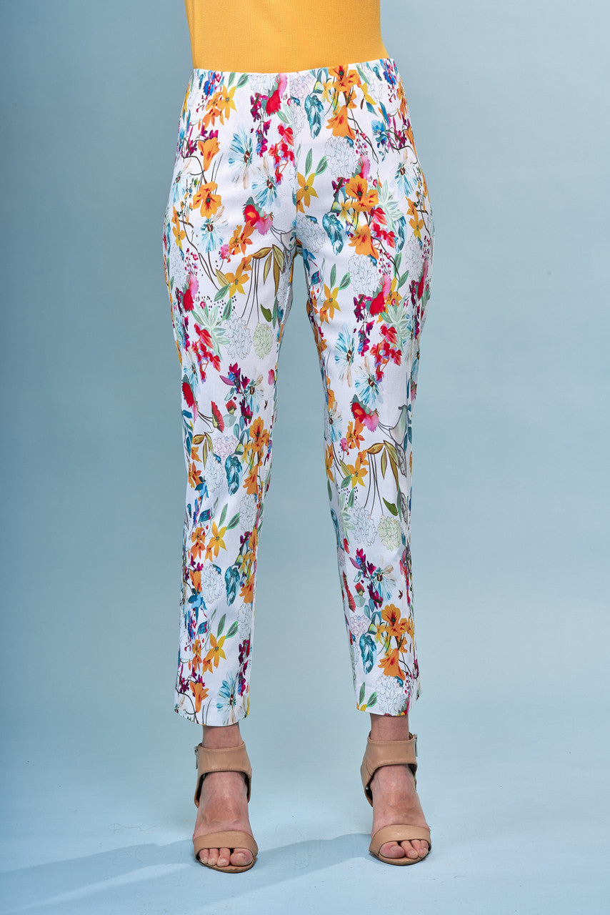 Spring Garden Printed Pants