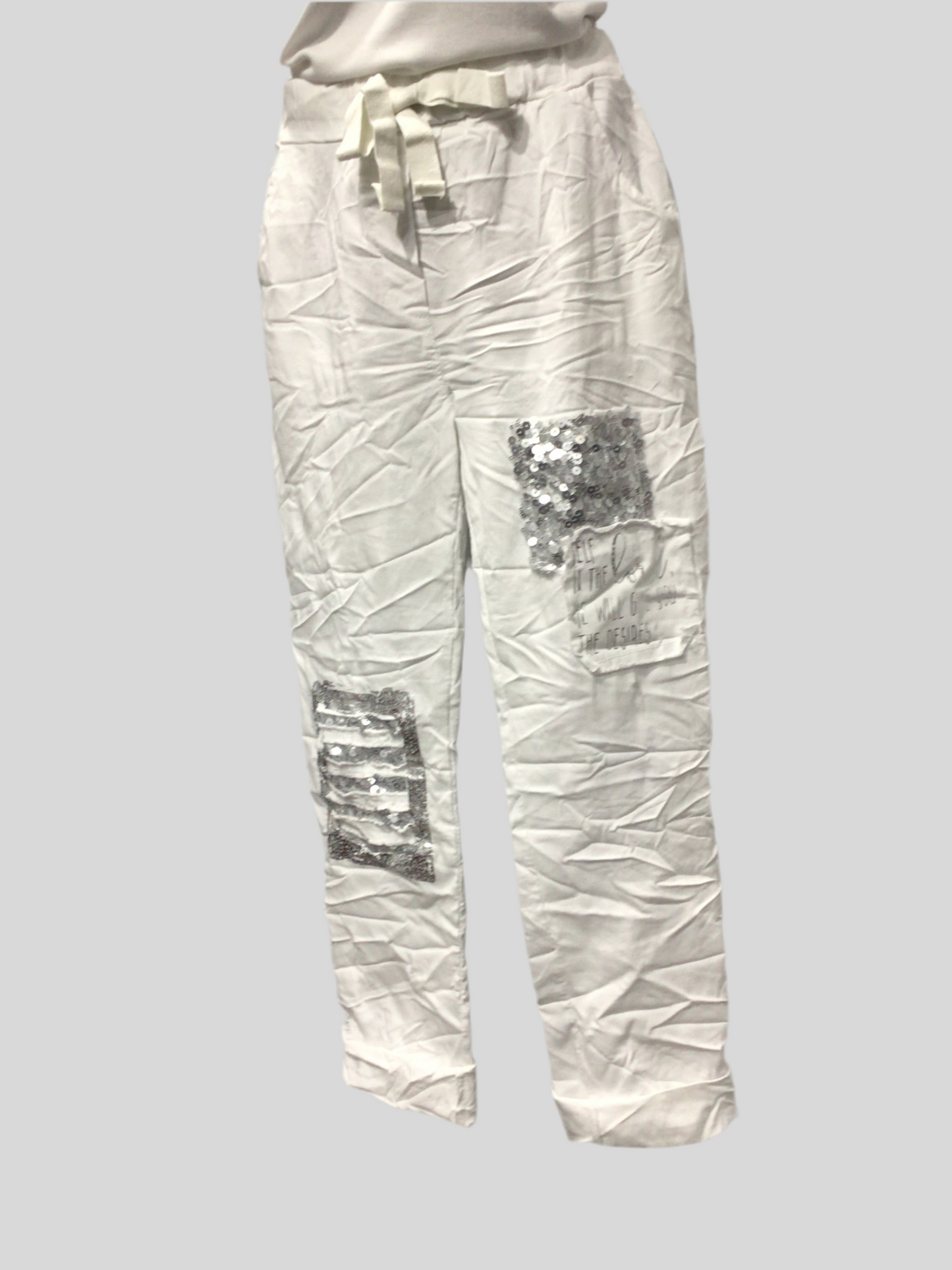 Embellished Bling Sisterhood Italian Pants (in 4 colors)
