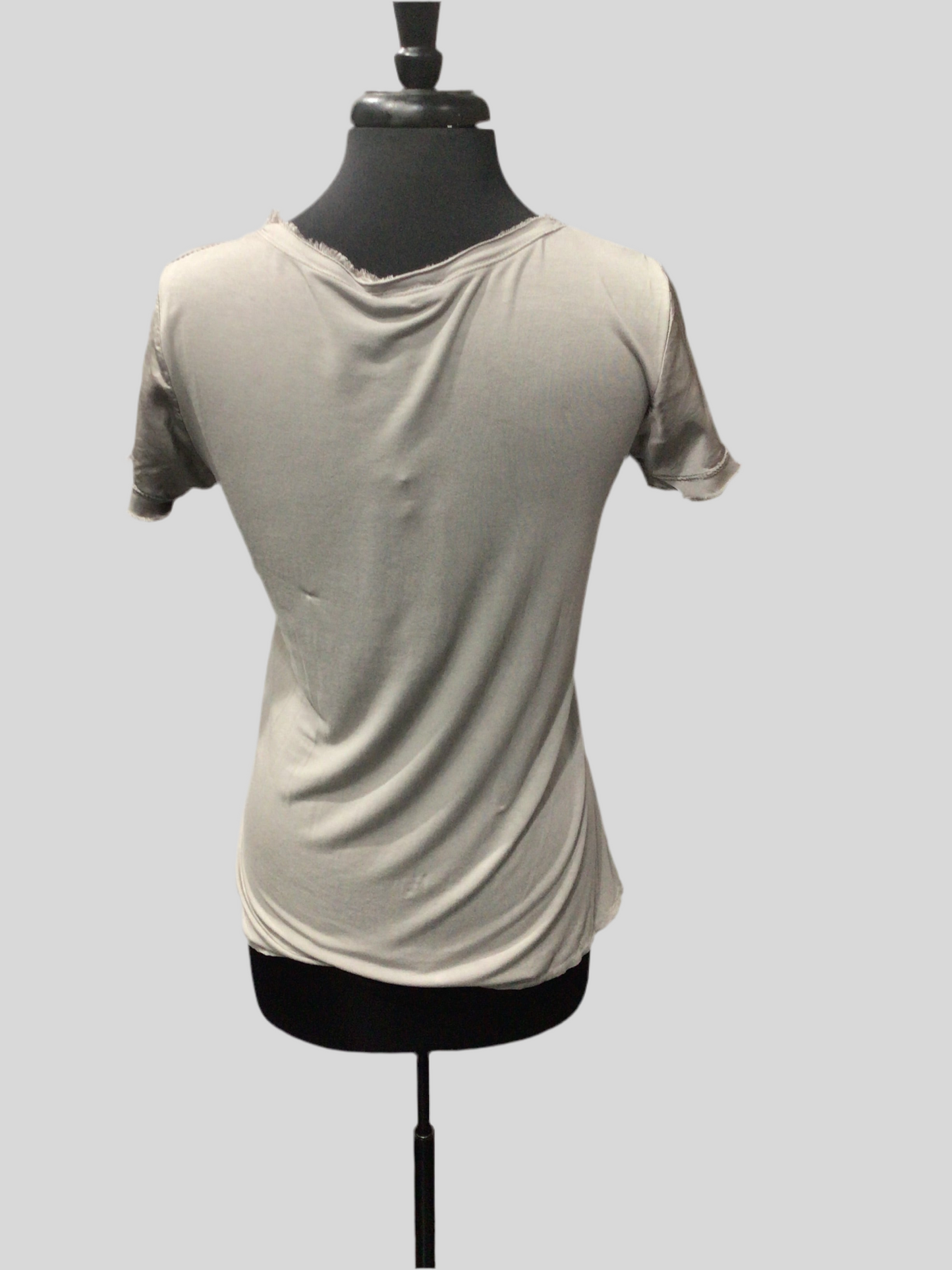 Satin Finish Italian V-Neck Tee (in 6 colors)