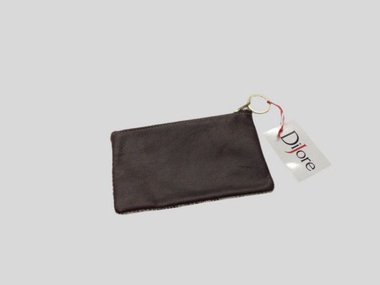 Large Leather Coin Purse