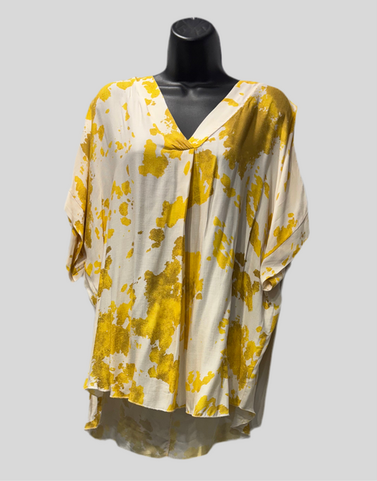 Italian Cow Print Top