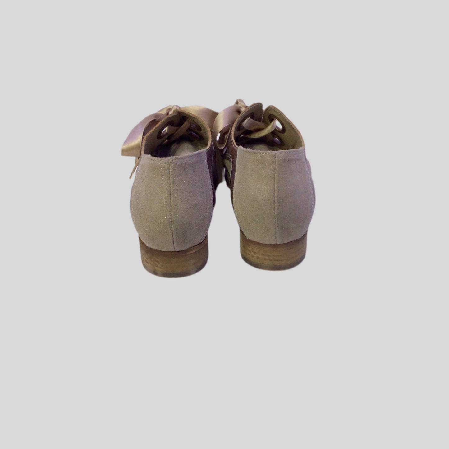 Ribbon Lace Up Oxford