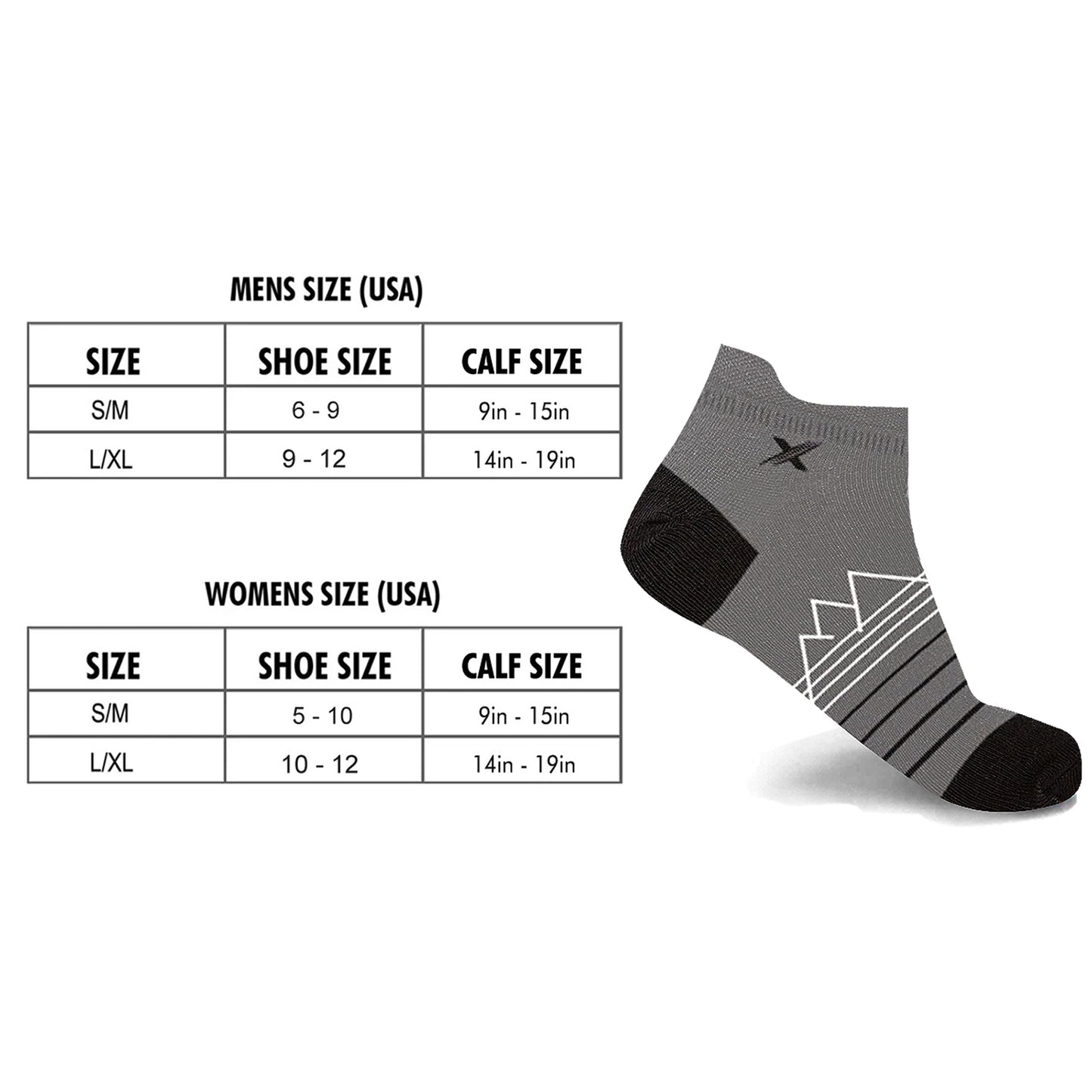 Unisex Merino Wool Ankle Compression Socks