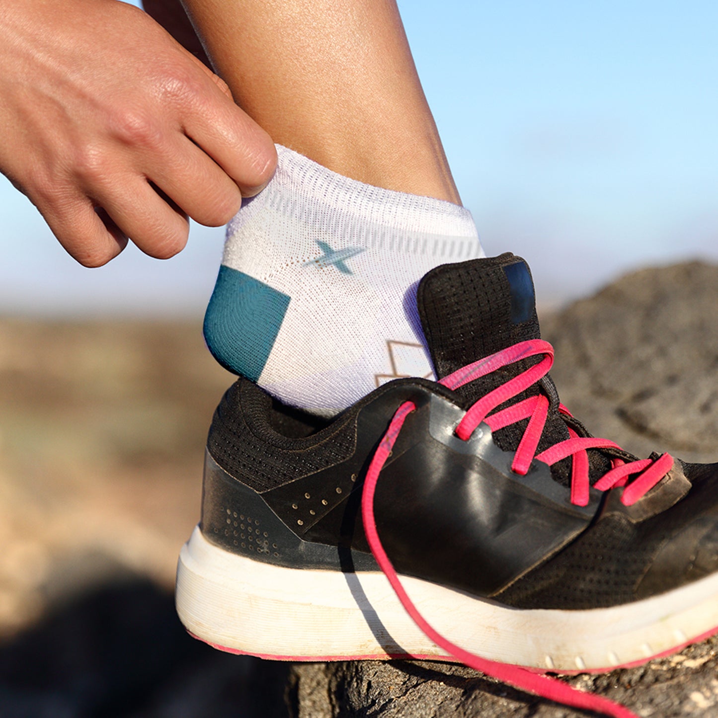 Unisex Merino Wool Ankle Compression Socks
