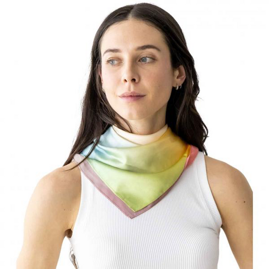 Square Satin Neck, Head and Purse Scarves (25 Designs)