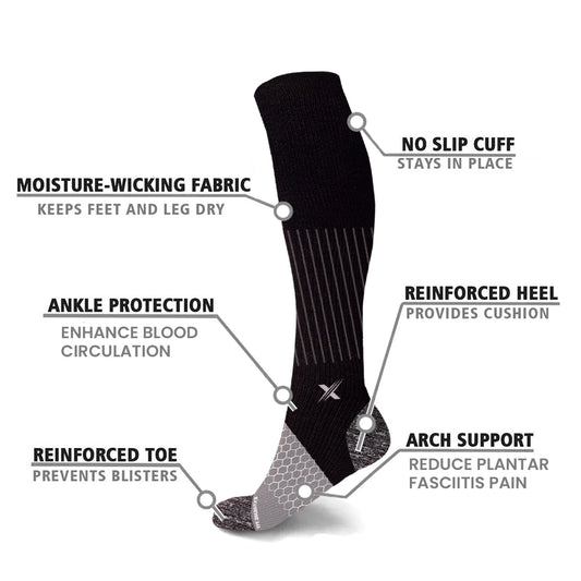 Travel Knee High Compression Socks