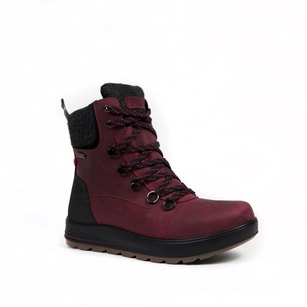 Burgundy Waterproof Insulated Women’s Winter Boots