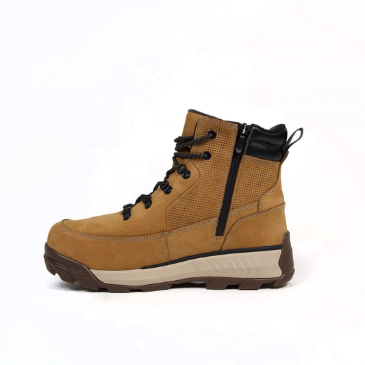 Wheat Lace-Up Men's Winter Boots